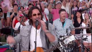 Jake Owen performs "American Country Love Song" at the 2022 A Capitol Fourth