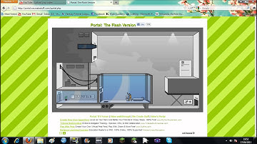Free Online Games : Portal: The Flash Version.