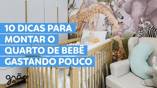 10 DICAS PARA O QUARTO DE BEBÊ GASTANDO POUCO! 💡💸
