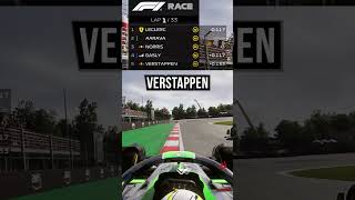 INSANE 4 Car Overtake 😮‍💨 at Race Start to Lead by Turn 1! 🤯 on F1 23!