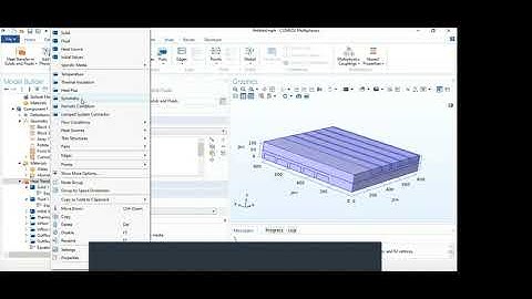 COMSOL Multiphysics - Heat transfer module - Cross flow heat exchanger
