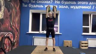 Nice Kettlebell New Year Challenge 5’ jerk 24+24kg Sergey Rudnev