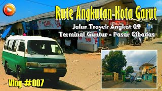 Jalur Rute Angkutan 09 Garut Jurusan Terminal Guntur - Pasar Cibodas