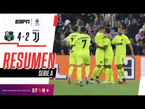 ¡BLOOPERS, PARTIDAZO Y BATACAZO DEL NEROVERDE ANTE LA JUVE! | Sassuolo 4-2 Juventus | RESUMEN