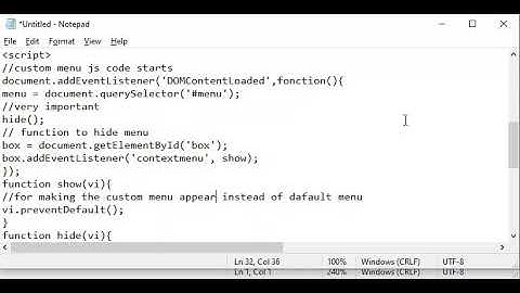 How To Create A Custom Right Click Menu