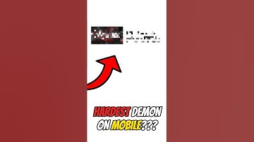 I Can’t Believe He Beat This On Mobile… 😳#geometrydash #gd