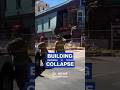 Building partially collapses in Albuquerque caught on camera