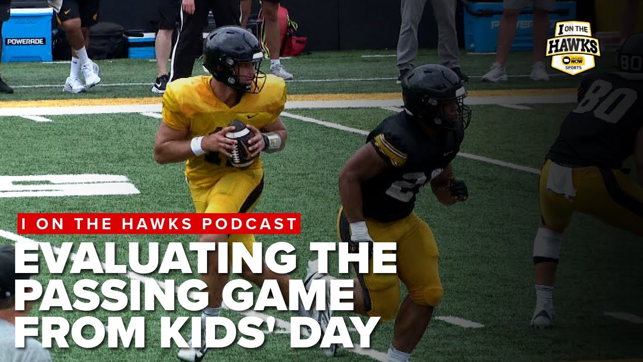 Evaluating the Iowa passing game and other notes from Kids' Day at Kinnick