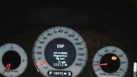 Mercedes E55 Dyno Mode