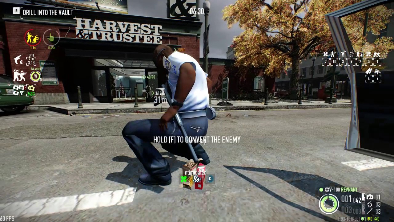 Payday 2 - Firestarter 1D - Day 3 - 1P Solo Loud, No Downs, No Bots / Team AI