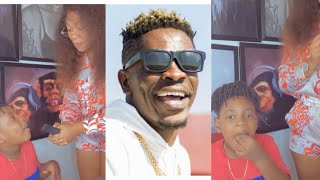 Eish🔥See Shatta Wale has thought his son Majesty how to make advert with his Mum Shatta Michy