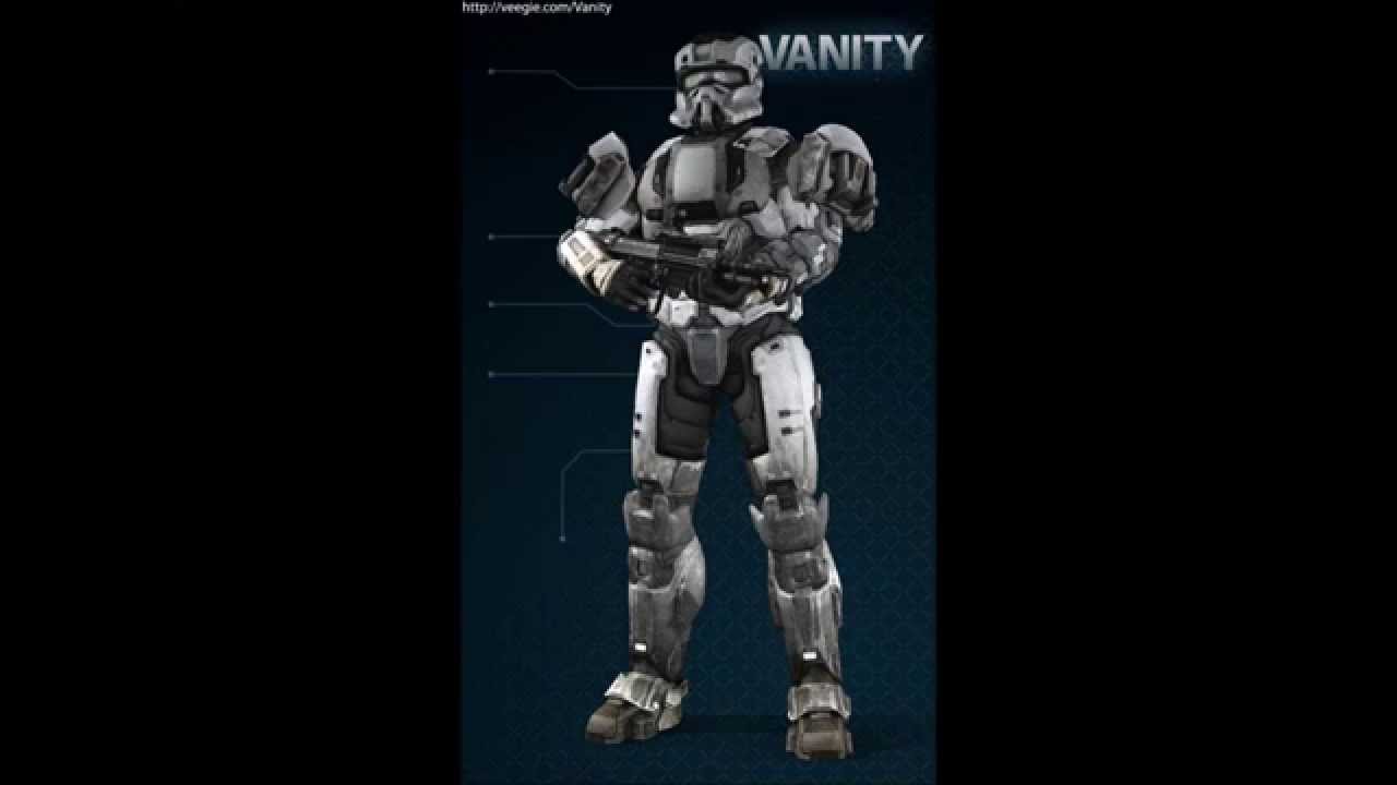 Cool Halo Reach Armor Combos (Made With Vanity) - YouTube.