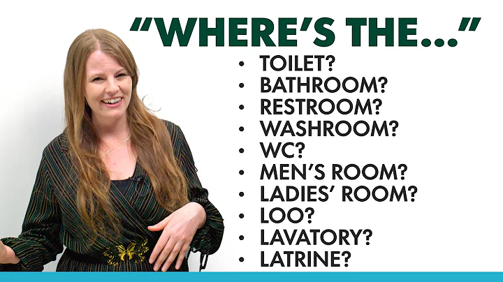 TOILET ENGLISH: Where is the toilet? Bathroom? Washroom? Loo? Lavatory? WC? 🚽 💩 🧻 - DayDayNews