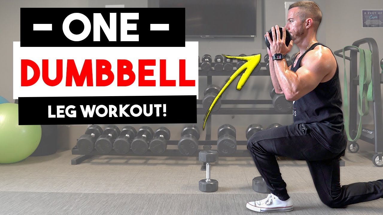 The 15-Minute One-Dumbbell Workout  Dumbbell workout, One dumbbell  workout, Squat workout