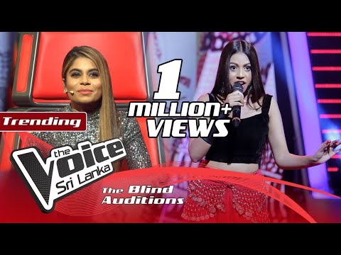 Thamodya Athuraliya - Dudanoda Binda (දුදනොද බිඳ) | Blind Auditions | The Voice Sri Lanka