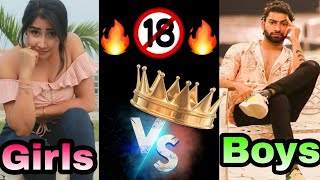 Girls vs boys🔥 | Boys vs girls 🔥 | Girls attitude | Boyattitude | Gouravch2 | attitude |Shayari pglu