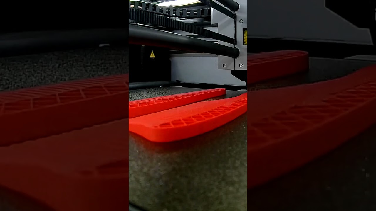 Barbers Comb  #3dprinting #bambux1c #satisfying #timelapse #bambulab