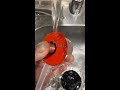 Red Disc Seal Leak Test, Leak Test Under Constant Stream of Water