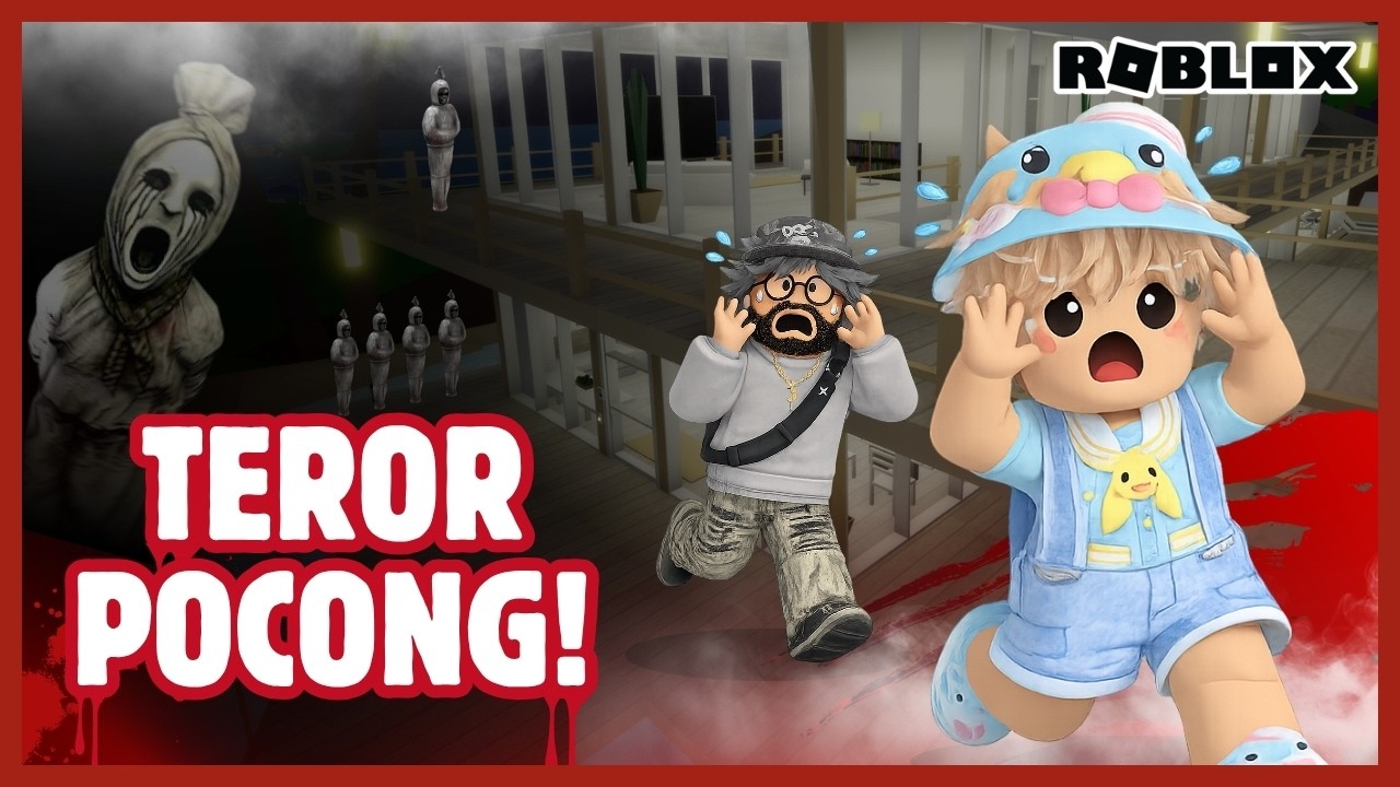 JAM 12 MALAM , SOSOK POCOng TIBA-TIBA MUNCUL DI DALAM RUMAH BOBA! | ROLEPLAY ROBLOX INDONESIA