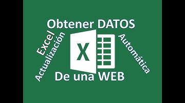 EXCEL obtener DATOS de una pagina WEB con Actualizacion automatica