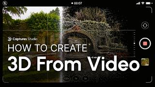 How to Create 3D From Your Smartphone Video | Captures Studio Tutorial screenshot 3