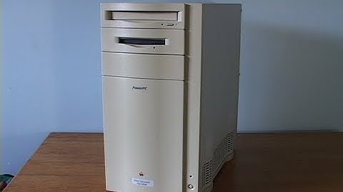 The Power Macintosh 9500