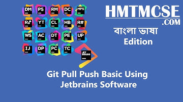 Git Pull Push Basic Using Jetbrains Software, Bangla Version