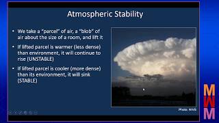 MSWM Secrets of the Storms:  Moisture and Instability