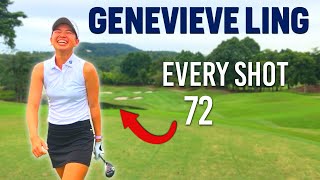 Smooth Stress Free 72 with Genevieve Ling - Most Consistent Preshot Routine ever?