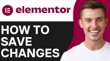 HOW TO SAVE CHANGES IN ELEMENTOR (2025)