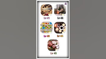 Level 41 - 45 | Find The Difference 1000+