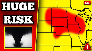 The Giant Tornadoes In South Dakota, As They Occurred Live - July 28th, 2025