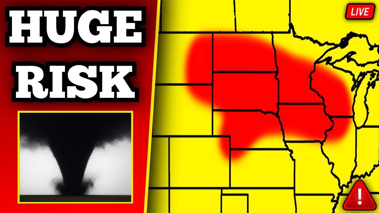 The Giant Tornadoes In South Dakota, As They Occurred Live - July 28th, 2025