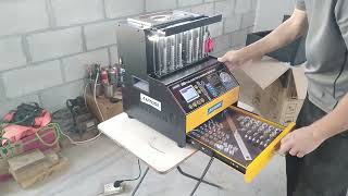 видео: AUTOOL CT500 - Стенд для очистки и тестирования автомобильных топливных форсунок. картинка: AUTOOL CT500 - Стенд для очистки и тестирования автомобильных топливных форсунок.