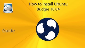How to install Ubuntu Budgie 18.04