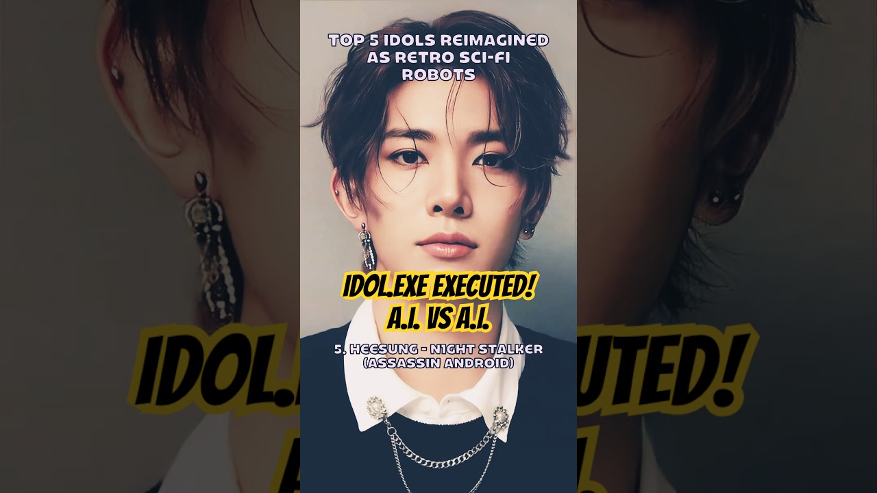 Top 5 Idols Reimagined As Retro Sci-Fi Robots 