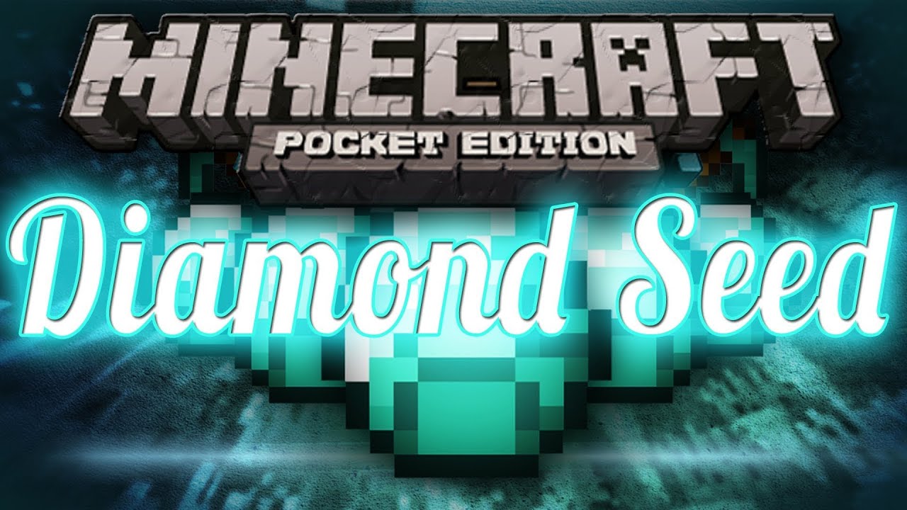AWESOME 8 diamonds under spawn seedMcpe seed showcase! YouTube