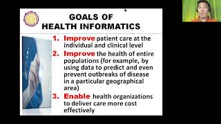 TOPIC 1: INTRODUCTION TO HEALTH INFORMATICS