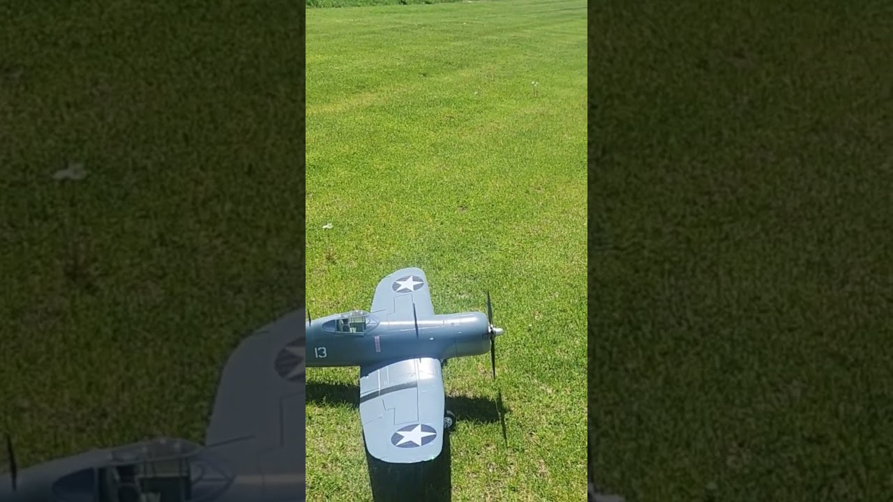 flightline 1600mm f4u  stronge cross wind landing
