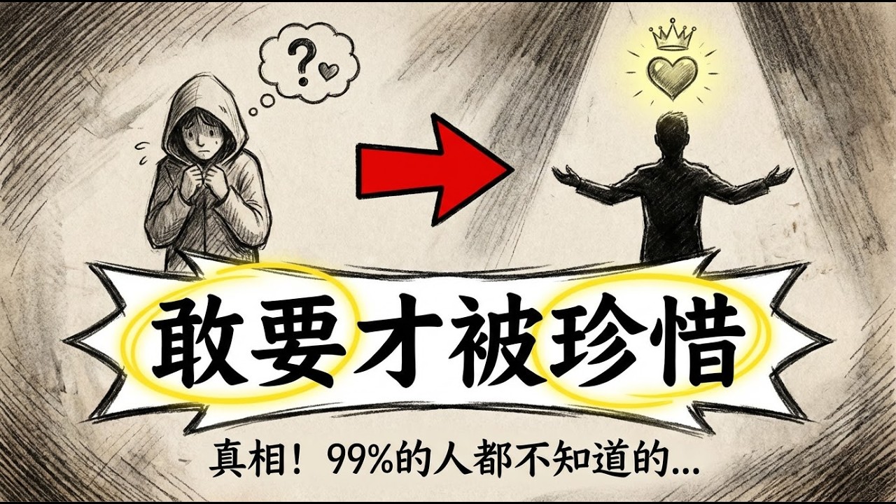 為什麼「敢要」的男人才被珍惜？心理學揭開殘酷真相