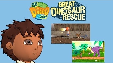 Go Diego Go! Great Dinosaur Rescue (Wii)