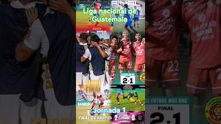 Jornada 1 torneo clausura Liga nacional de Guatemala #futbol #liganacionalgt screenshot 4