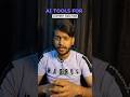 2 AI Tools Every Creator Must know 😱#aitools #aivideo #edit #aiwebsites