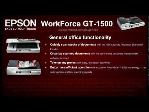 Epson WorkForce GT-1500 Document Scanner - Review and Best Price on Epson GT-1500 Scanner