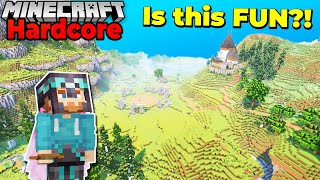 How do I STILL HAVE FUN in Minecraft Hardcore Survival??