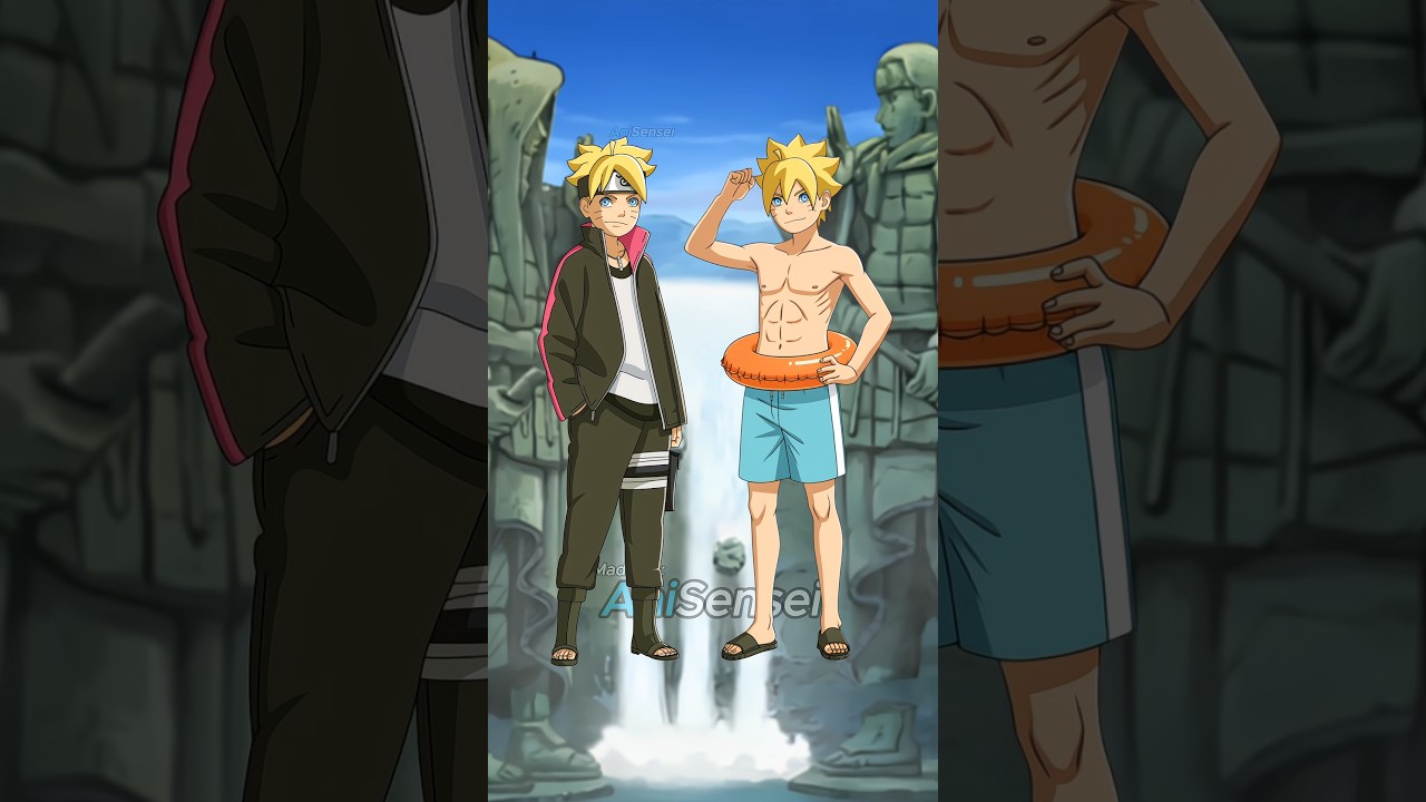 "Boruto Characters in Swimsuits!" 🩱 🩳 