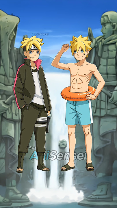 'Boruto Characters in Swimsuits!' 🩱 🩳 #boruto #naruto #borutonextgeneration