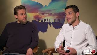 Charlie Hunnam Starves for PAPILLON, Almost Punches Rami Malek on Set