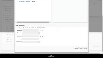Create a Custom Listing and Use the Expression Builder