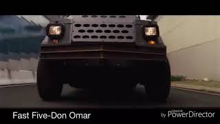 :  5  Fast Five-Don Omar